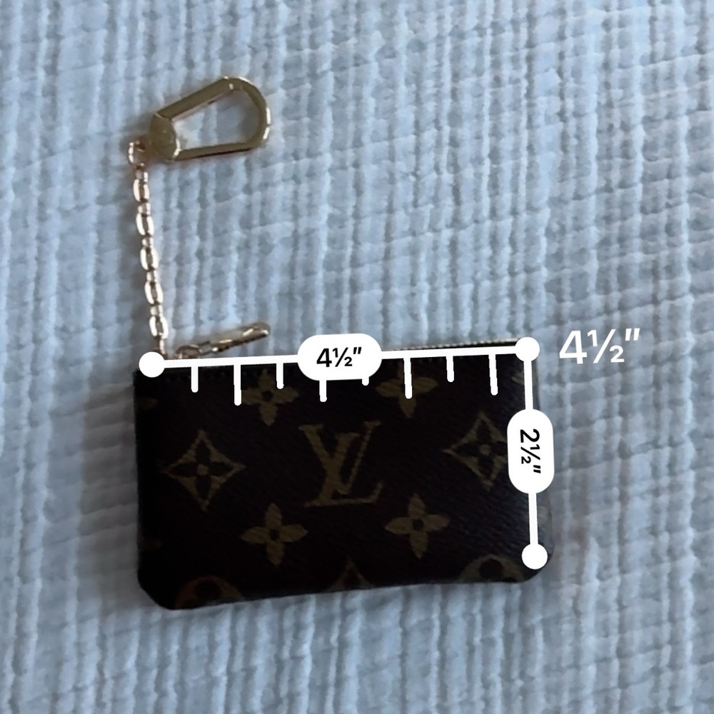 Monogram Brown Key Pouch - Picture 4 of 4